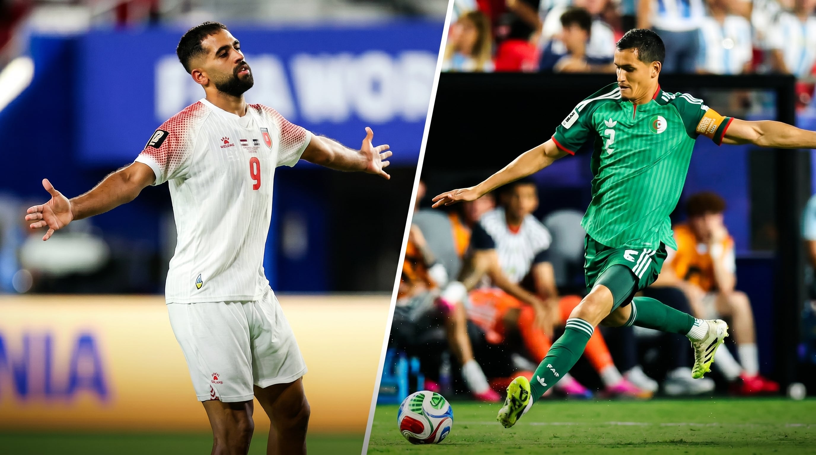 Jordania y Argelia se enfrentan por la segunda fecha del Mundial (Foto de Richard HEATHCOTE / GETTY IMAGES NORTEAMÉRICA / Getty Images vía AFP) (Imagen Ilustrativa Infobae)