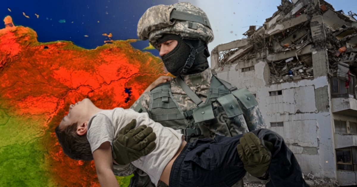 Ejército mexicano rescata a menor entre escombros en La Guaira tras devastadores sismos en Venezuela