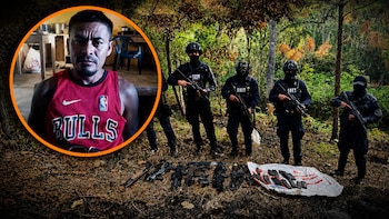 Capturan a presunto miembro del “Cartel del Diablo” en Honduras y decomisan arsenal de armas de alto calibre