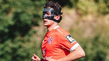 Fabio Gruber suma minutos con Mainz 05: su equipo goleó 11-0 antes del inicio de la Bundesliga