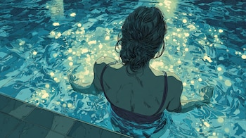 La joven, según los testigos, se habría lanzado a la piscina durante la fiesta, minutos antes de perder el movimiento - crédito Imagen Ilustrativa Infoabe