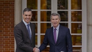 Sánchez y Feijóo se reunirán