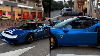 Una figura de la Fórmula 1 sorprendió con una Ferrari de 1.050 caballos en las calles de Mónaco: su impactante valor