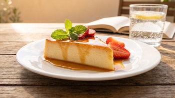 Receta: así puede hacer en casa un flan de queso sin utilizar el horno