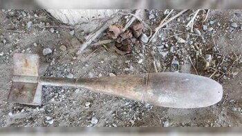 El artefacto estaba oxidado (Foto: