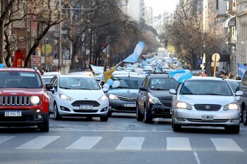Movilización en contra de la