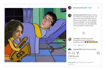 El mensaje de Patricia Sosa