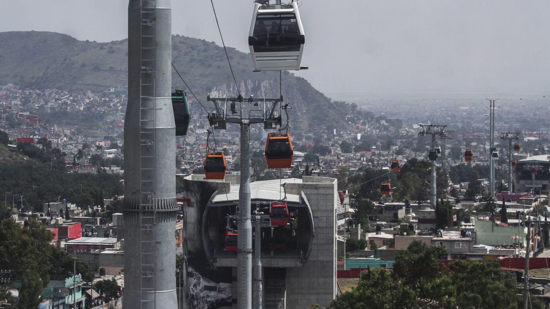 La nueva ruta de Mexicable beneficiará a 700 mil habitantes. Crédito: Cuartoscuro.