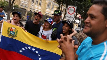 Alrededor de 400 mil venezolanos