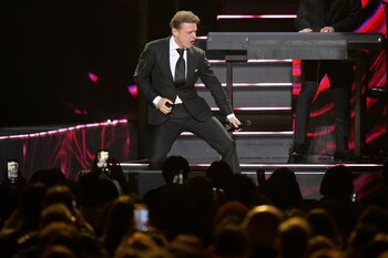 El cantante mexicano Luis Miguel