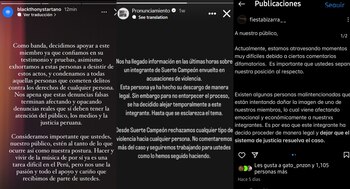 Pronunciamiento de las bandas, dos