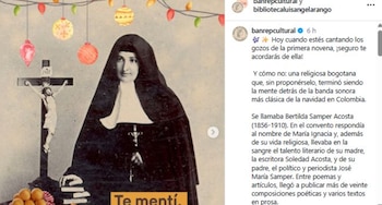 Las novenas navideñas reúnen a