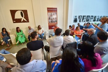 Cristina Kirchner estuvo reunida con