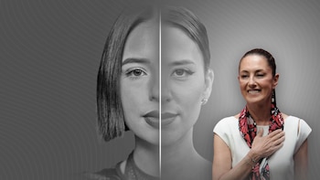 Confunde a Majo Aguilar con Ángela Aguilar en La Mañanera y Claudia Sheinbaum sale en su defensa
