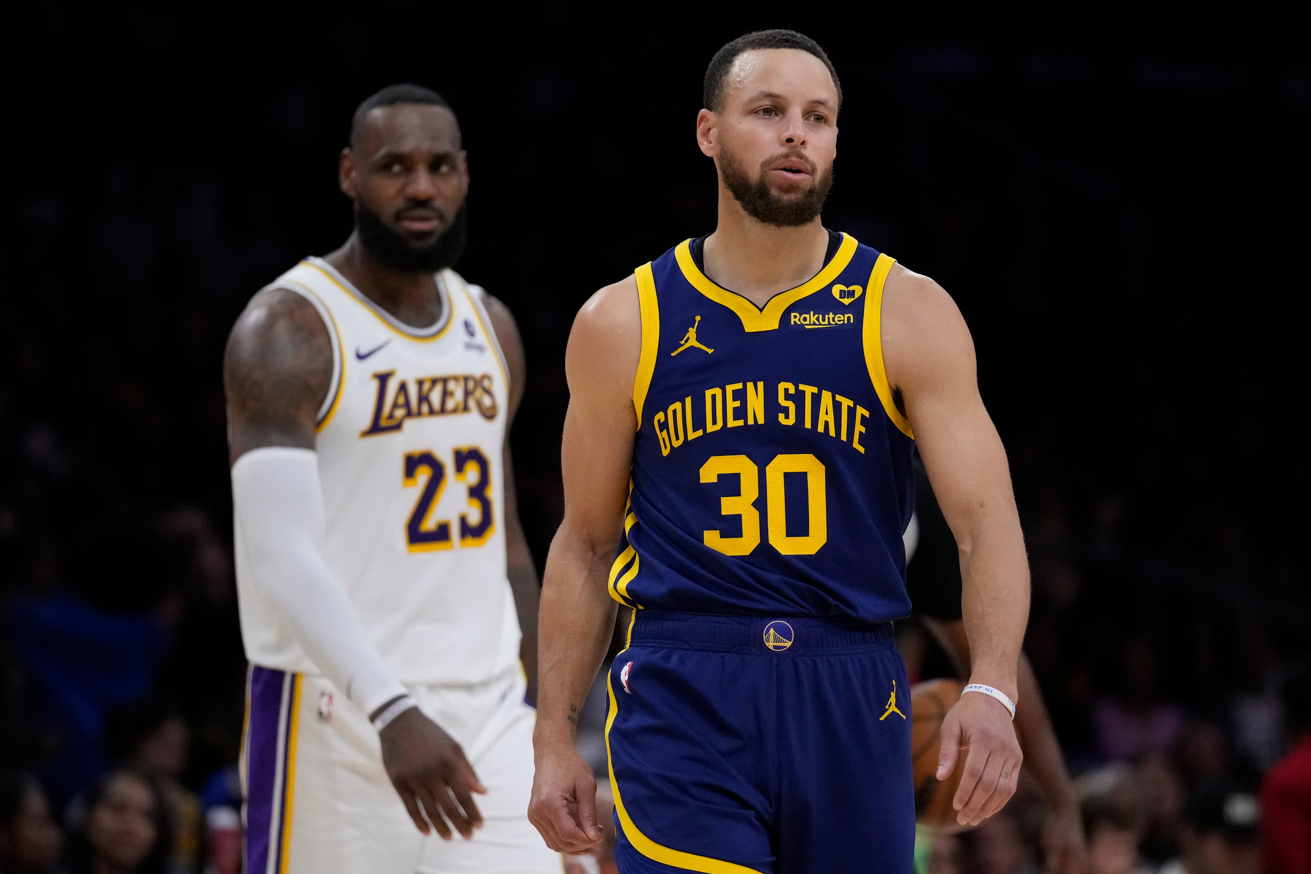 Curry recordó que después del partido contra Puerto Rico dijo que esperaba con paciencia su gran noche en París 2024 (AP/Ashley Landis)
