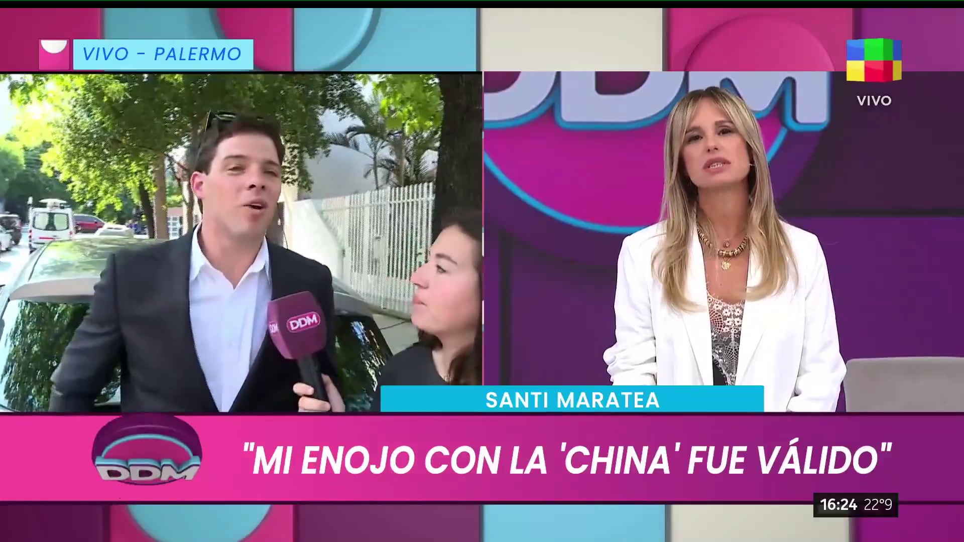 “Yo estaba reenojado”, reconoció Santiago Maratea luego de la discusión por sus colectas (DDM, América TV)