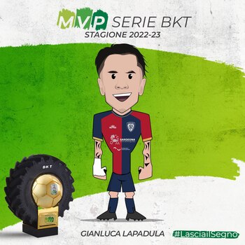 Gianluca Lapadula fue escogido mejor