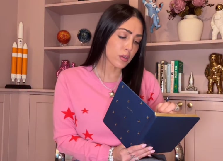 La lectura constante formó parte de las actividades habituales de Gerardi (Instagram/@kelliegerardi)