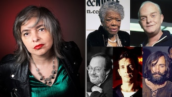 Mariana Enriquez, Maya Angelou, Truman Capote, Michael Herr, Jack Kerouac y Charles Manson