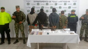 Cuatro de los cinco presuntos