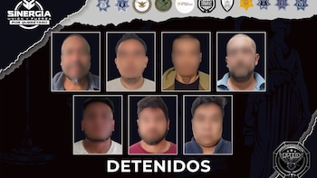 Cateos simultáneos en Querétaro dejan 7 detenidos y decomiso de drogas y armas
