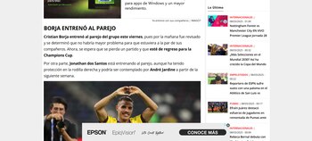 El portal deportivo mexicano informó