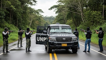 Camioneta de la UNP asignada a un líder conservador en Cauca fue blanco de un ataque armado en la Vía Panamericana