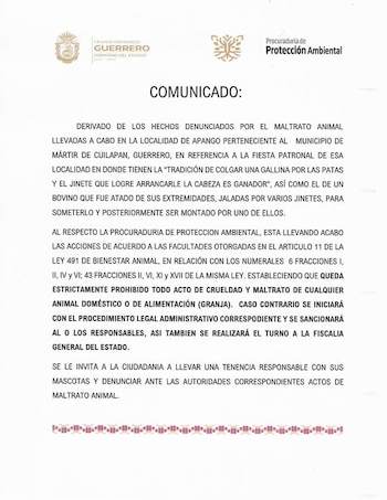 (Procuraduría de Protección Ambiental del Estado de Guerrero)