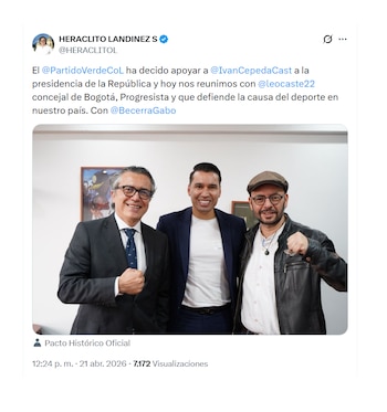 Leandro Castellanos se sumó a campaña de Iván Cepeda