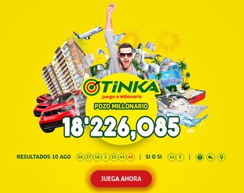 Pozo millonario que La Tinka