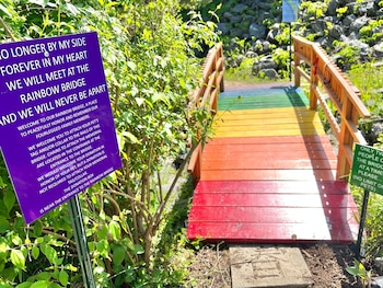 El puente sirve como monumento