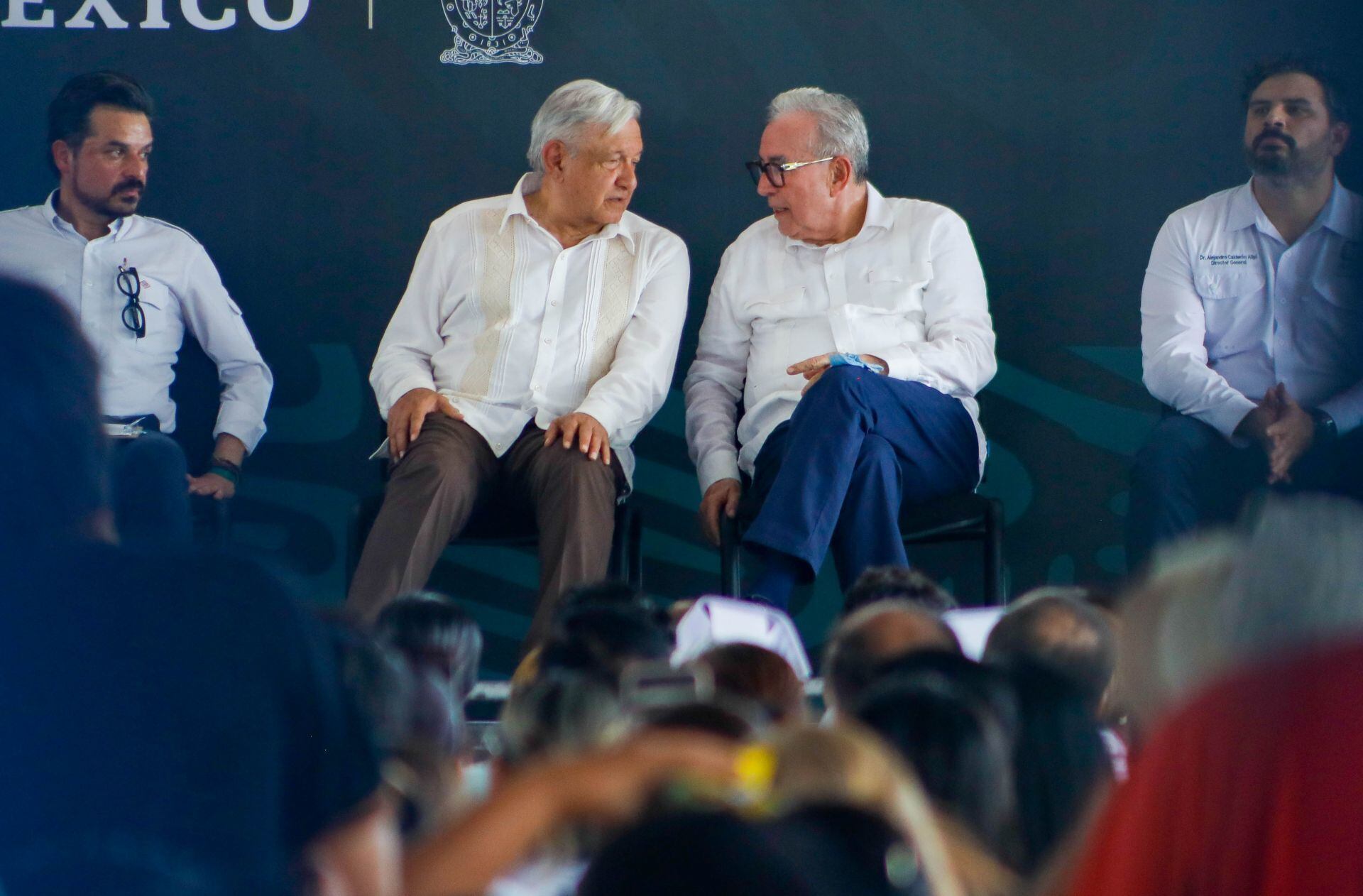 El presidente Andrés Manuel López Obrador brinda su respaldo al Gobernador Rubén Rocha Moya, luego de que se diera a conocer a través de una carta difundida por el abogado de Ismael