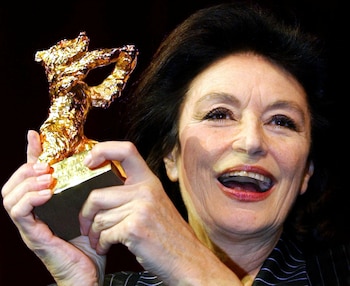 La actriz francesa fue honrada