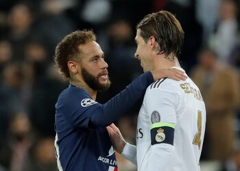 Ramos y Neymar podrían compartir
