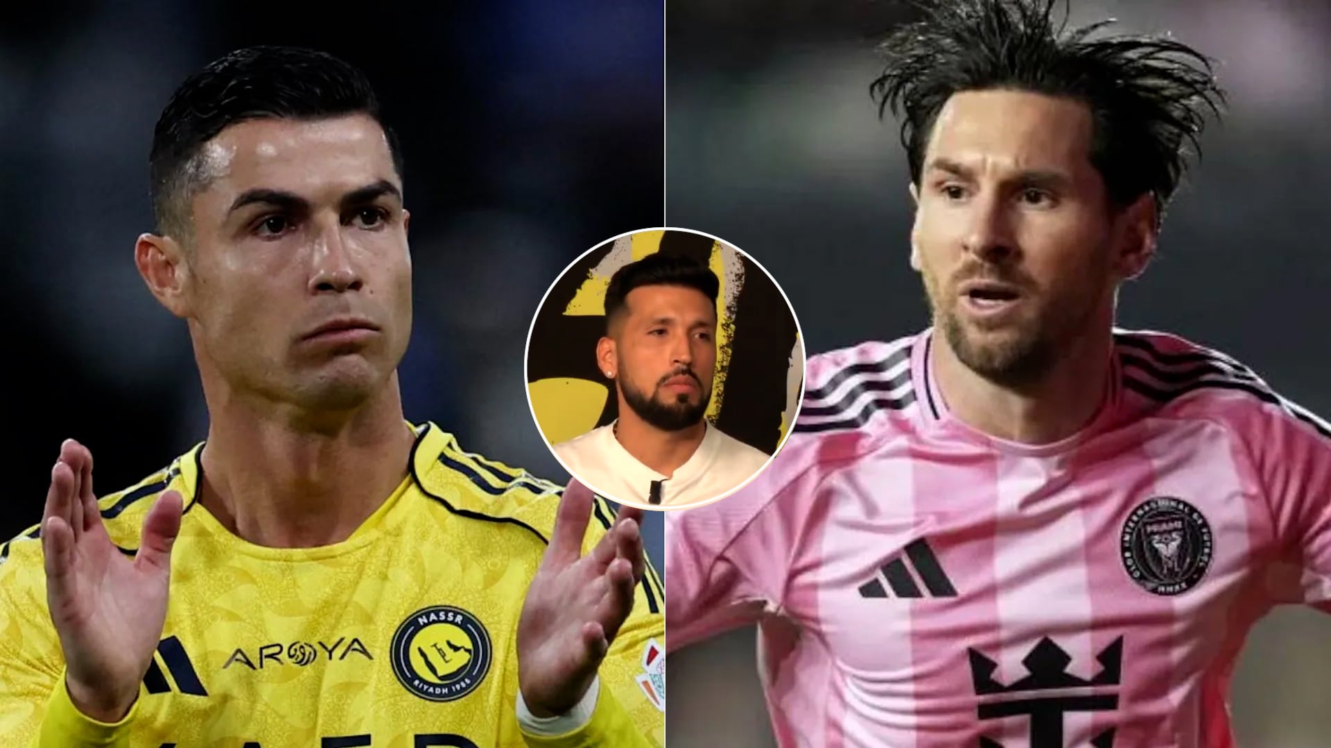 Garay también eligió entre Messi y Ronaldo