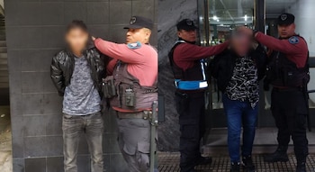 Los dos detenidos fueron detenidos