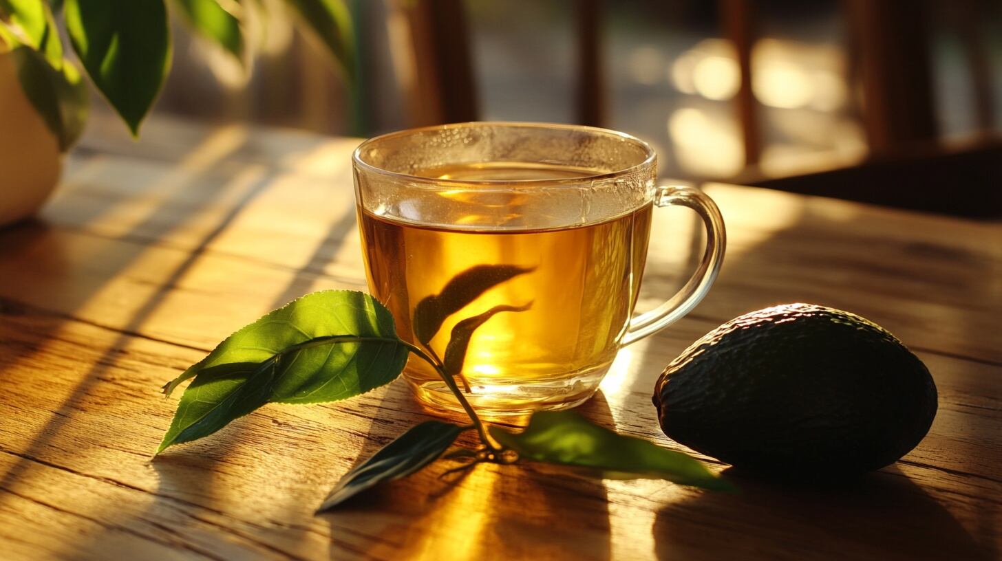 El té de hoja de aguacate es una infusión natural conocida por sus propiedades digestivas y antioxidantes. - (Imagen Ilustrativa Infobae)
