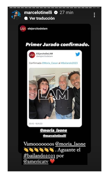 El posteo con el que