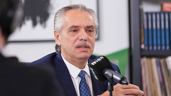 Foto: Alberto Fernández concedió un