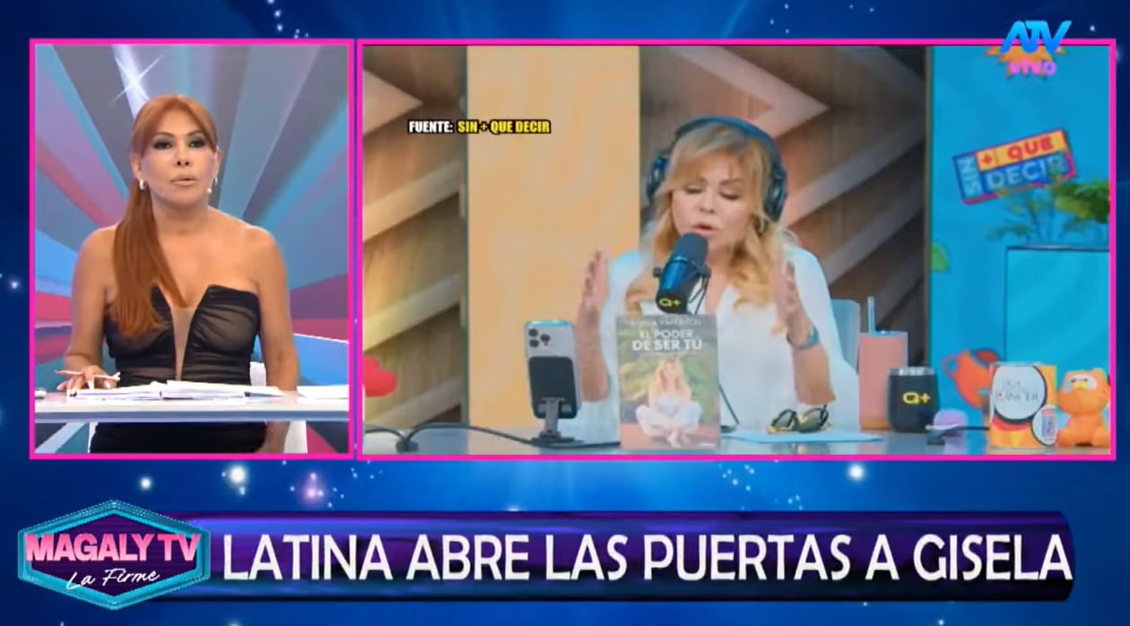 Magaly Medina comenta en su programa sobre la financiación de las producciones televisivas de Gisela Valcárcel.