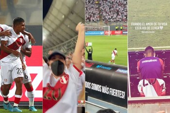 El festejo del gol de la esposa de Edison Flores y su romántico mensaje en pleno partido (Foto: FPF | Instagram)