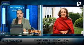 Alejandro Toledo: "No queremos que la incineren"; expresa dolor por la muerte de la madre de Eliane Karp. Captura: Sin Rodeos.