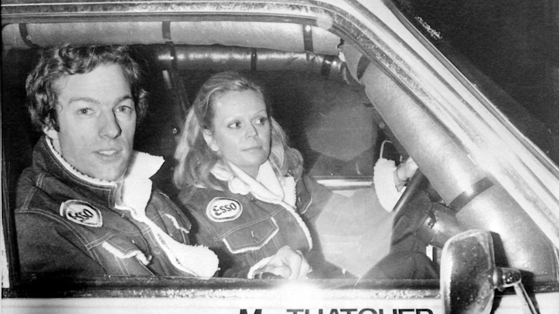 Mark Thatcher fue copiloto de Anne-Charlotte Verney en el Rally Paris-Dakar. Con ellos también viajaba un mecánico (PA Images/Associated Press)