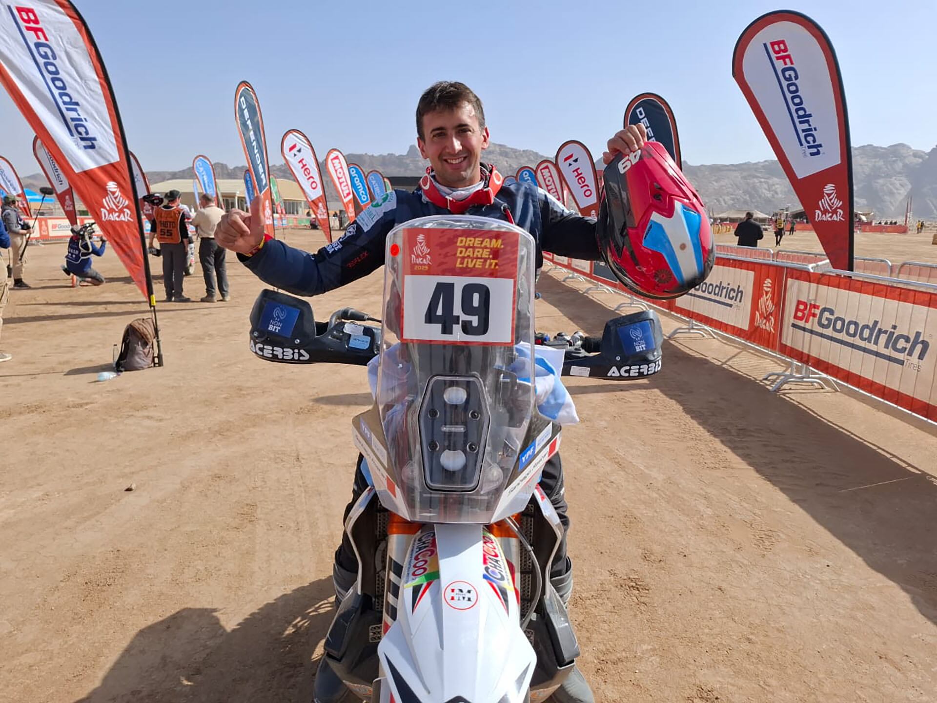 Santiago Rostan busca terminar en el top 25