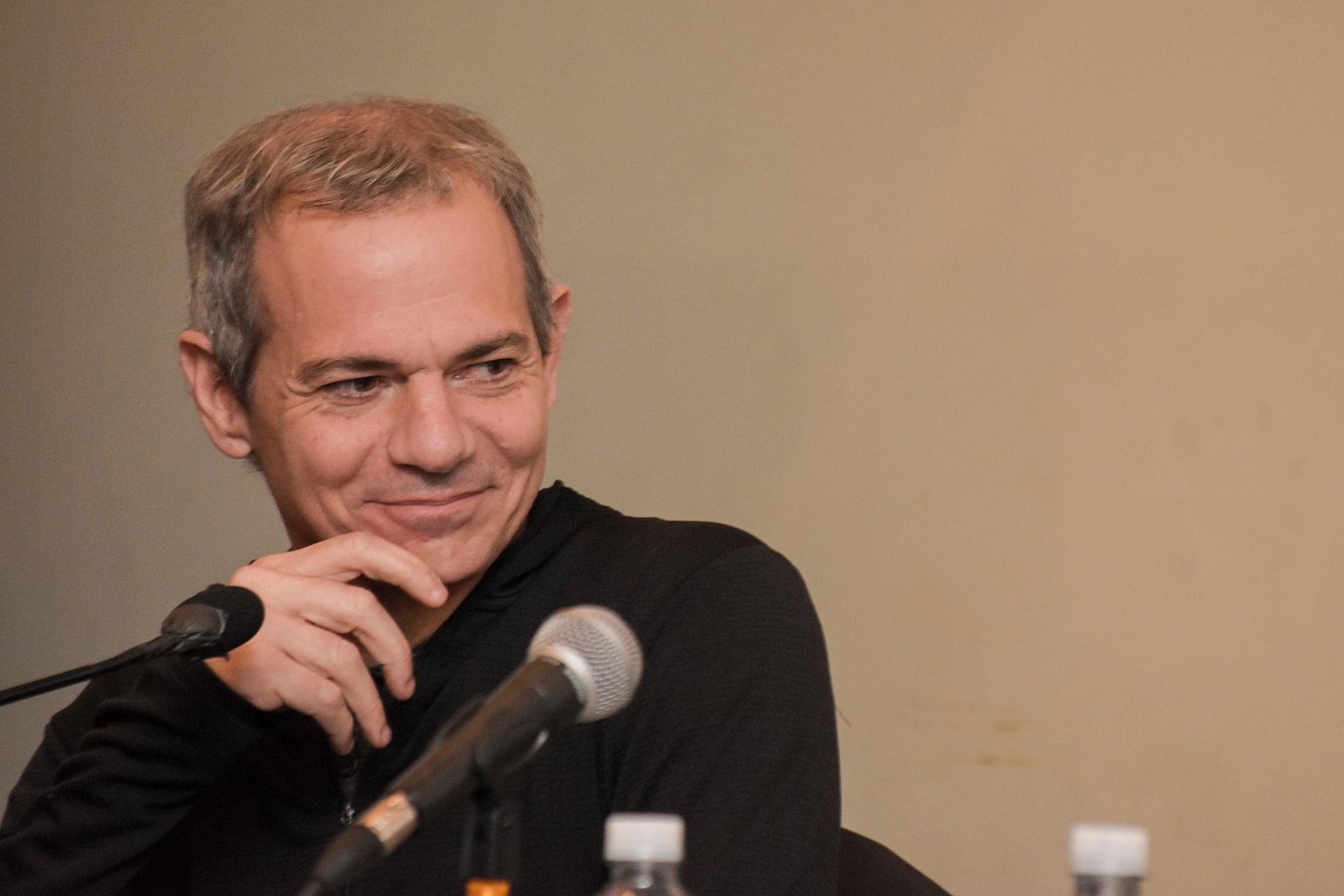 El economista Lucas Llach también fue parte de la cena