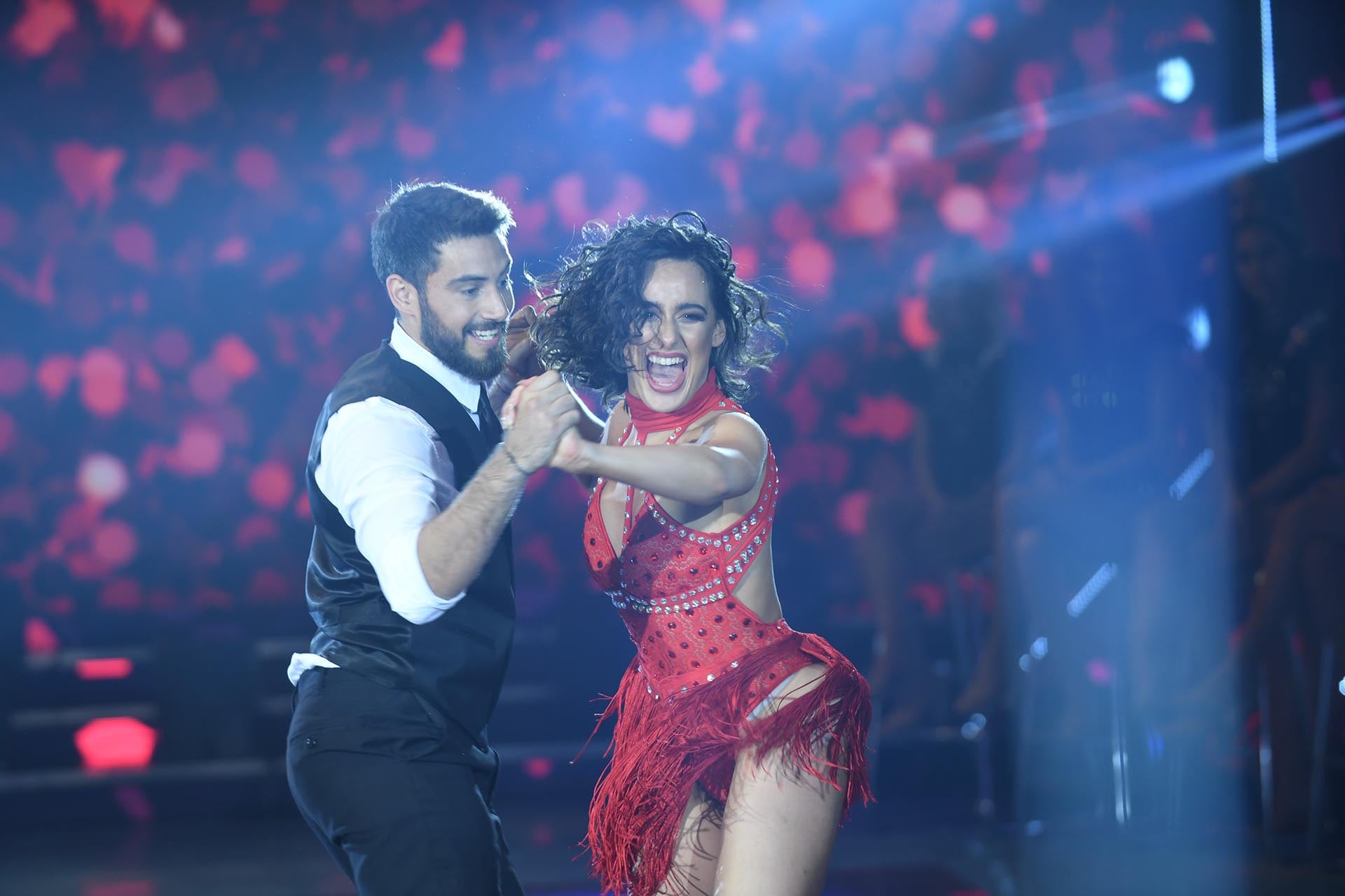 Nicolás Occhiato y Flor Jazmín Peña en el Bailando 2019