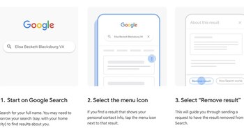 Google permite la eliminación de