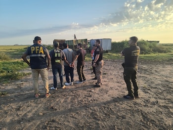 La zona del allanamiento