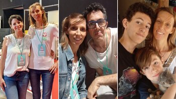 Marianela junto a Flor, la