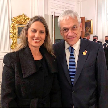 Imagen que la expresidenta del